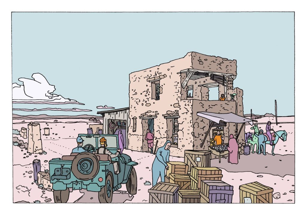 Hannelspost yn’e woastyn